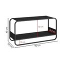 Ver imagem 3 de Sapateira Banco 900 Luna 28088:Nero/Preto