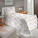 Ver imagem 2 de Jogo de Cama Solteiro Algodão 180 Fios 3 Pçs Estilo Moderno