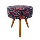 Ver imagem 1 de Puff Decorativo Banqueta Dóris Redondo Mandala