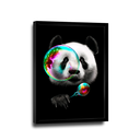 Ver imagem 2 de Quadro Panda Com Bolha de Sabão -- BR ARTES