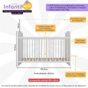 Ver imagem 6 de Berço com Colchão Incluso Ana Lívia Multimóveis Branco