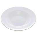 Ver imagem 1 de Prato Fundo Branco 28cm Vidro Opalino Avulso Massa Risoto Entradas Friends Time Lyor