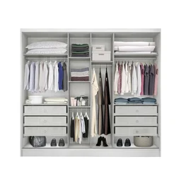 Guarda Roupa Casal 6 Portas 6 Gavetas Bari Novo Horizonte - 3