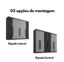 Ver imagem 2 de Guarda Roupa Athos 6 Portas Ripado 100% MDF D`Doro Móveis