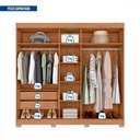 Ver imagem 5 de Guarda Roupa Casal Sophia 5 Portas 2 Gavetas Caemmun
