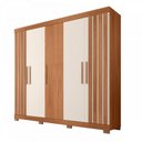 Ver imagem 1 de Guarda Roupa Casal Sophia 5 Portas 2 Gavetas Caemmun