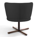 Ver imagem 4 de Poltrona Decorativa Sala de Estar Melissa Base Xis Giratória C-465 Linho Chumbo - Domi