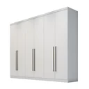 Ver imagem 4 de Guarda Roupa Casal 6 Portas 8 Gavetas Bari Novo Horizonte