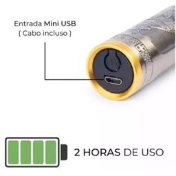 Máquina de Cortar Cabelo Recarregável: Silenciosa - 3