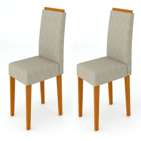 Conjunto 2 Cadeiras Ana - Ipê / Tl13