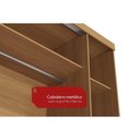 Ver imagem 7 de Guarda Roupa Casal 4PTS 3GAV Pé CB03T591 Offwhite Kappesberg