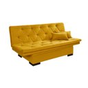 Ver imagem 2 de Sofá Cama com Bau Multiuso em Suede Essencial Estofados