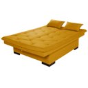 Ver imagem 4 de Sofá Cama com Bau Multiuso em Suede Essencial Estofados