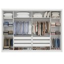Ver imagem 3 de Guarda Roupa Casal 2 Portas Correr 100% MDF Toronto Lopas