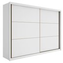 Ver imagem 4 de Guarda Roupa Casal 2 Portas Correr 100% MDF Toronto Lopas