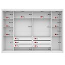 Ver imagem 6 de Guarda Roupa Casal 2 Portas Correr 100% MDF Toronto Lopas