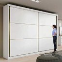 Ver imagem 5 de Guarda Roupa Casal Toronto Plus 2 Portas de Correr 6 Gavetas Lopas