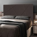 Ver imagem 4 de Cabeceira Cama Box Casal Queen Size Mali 160Cm Marrom