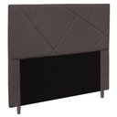 Ver imagem 1 de Cabeceira Cama Box Casal Queen Size Mali 160Cm Marrom