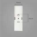 Ver imagem 5 de Arandela Focos Fachos Frisos 30cm para 2 Lâmpadas E27 - Branca St1286