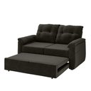 Ver imagem 4 de Sofá Cama Atenas 2 Lugares Reclinável 160cm Marrom