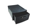 Ver imagem 4 de Kit 6 Gaveteiro Modular Empalhável Organizador Multiuso Rattan Plástico Resistente 1 Unidade Cor:Pre