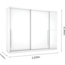 Ver imagem 5 de Guarda-Roupa Casal com Espelho 2 Portas 4 Gavetas Scarpa