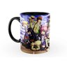 Caneca Angel Beats Personagens 325 ml Cerâmica Interior e Alça Preta - 1