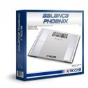 Ver imagem 3 de Balança Digital 150kg Eletrônica LCD para Banheiro Academia Phoenix Kikos Fitness SK