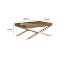 Ver imagem 6 de Mesa de Centro Charm Aço Preto Várias Cores Tam g - Datelli Design