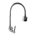 Ver imagem 1 de Torneira Cozinha Gourmet Flexível Luxo Parede 1/4 De Volta Metal
