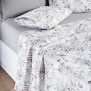 Ver imagem 2 de Jogo de Cama Lençol Casal Sensuale Percale 200 Fios 4 Peças - Protea - 80% Algodão, 20% Polié
