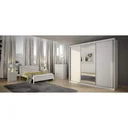 Ver imagem 6 de Guarda Roupa Casal com Espelho 3 Portas 4 Gavetas Paradizzo Gold Novo Horizonte
