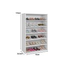 Ver imagem 2 de Armário Sapateira Multiuso Lais - Ajl Móveis Branco