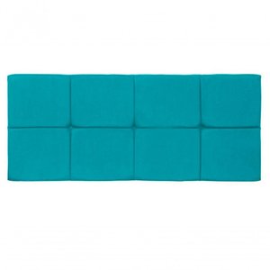 Painel Cabeceira Casal 1,40cm Azul Turquesa