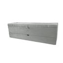 Ver imagem 2 de Recamier Puff Baú Sapateira com Gaveta 1,58 Cm para Cama Box Queen Size - Cinza Claro