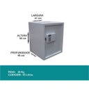 Ver imagem 3 de Cofre Eletrônico Digital Grande - Company - 50