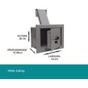 Ver imagem 3 de Cofre Mecanico - Embutir APT