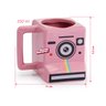 Caneca Polaroid Instagram 3D cubo câmera retrô rosa 350 ml - 6