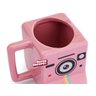Caneca Polaroid Instagram 3D cubo câmera retrô rosa 350 ml - 3