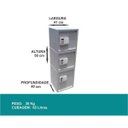 Ver imagem 2 de Cofre Eletrônico Digital - 3 Portas