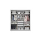 Ver imagem 3 de Guarda-Roupa Casal 3 Portas de Correr Elegance