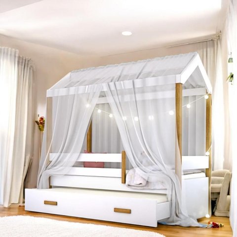 Bicama Solteiro Montessoriana Infantil Casinha