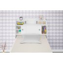 Ver imagem 7 de Cabeceira Solteiro para Box 88 Branco - Branco-Preto Elisa Framar