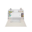 Ver imagem 2 de Cabeceira Solteiro para Box 88 Branco - Branco-Preto Elisa Framar