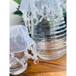 Cobre Jarra Transparente Bacalhau 20cm - 5