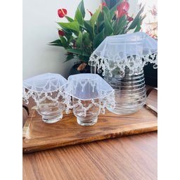 Cobre Jarra Transparente Bacalhau 20cm - 4