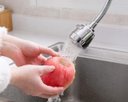 Ver imagem 3 de Torneira Gourmet Flexível Cozinha Mesa + Válvula Americana Abs Pia