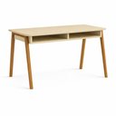 Ver imagem 1 de Mesa Escrivaninha com 2 Nichos Klm Store