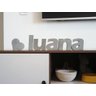 Letra Decorativa Concreto Nome Palavra Luana Coração - 2